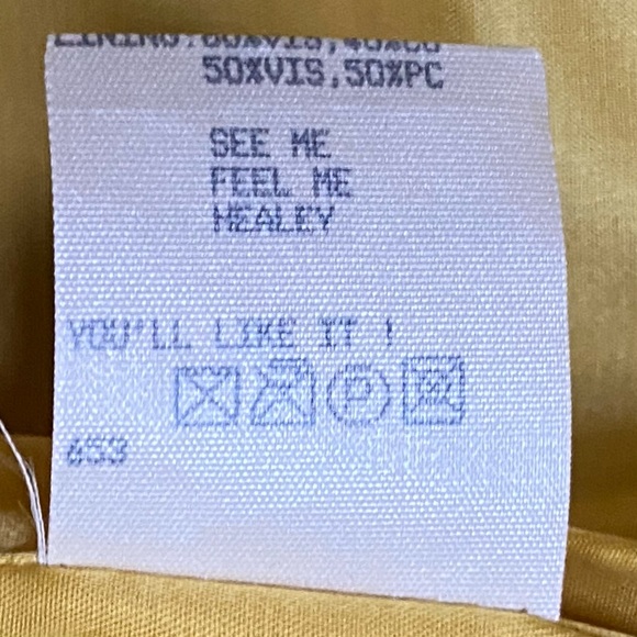 Vintage Donald Healy No Naked Company Women’s Southwestern Aztec Wool Blend Coat - Picture 10 of 10